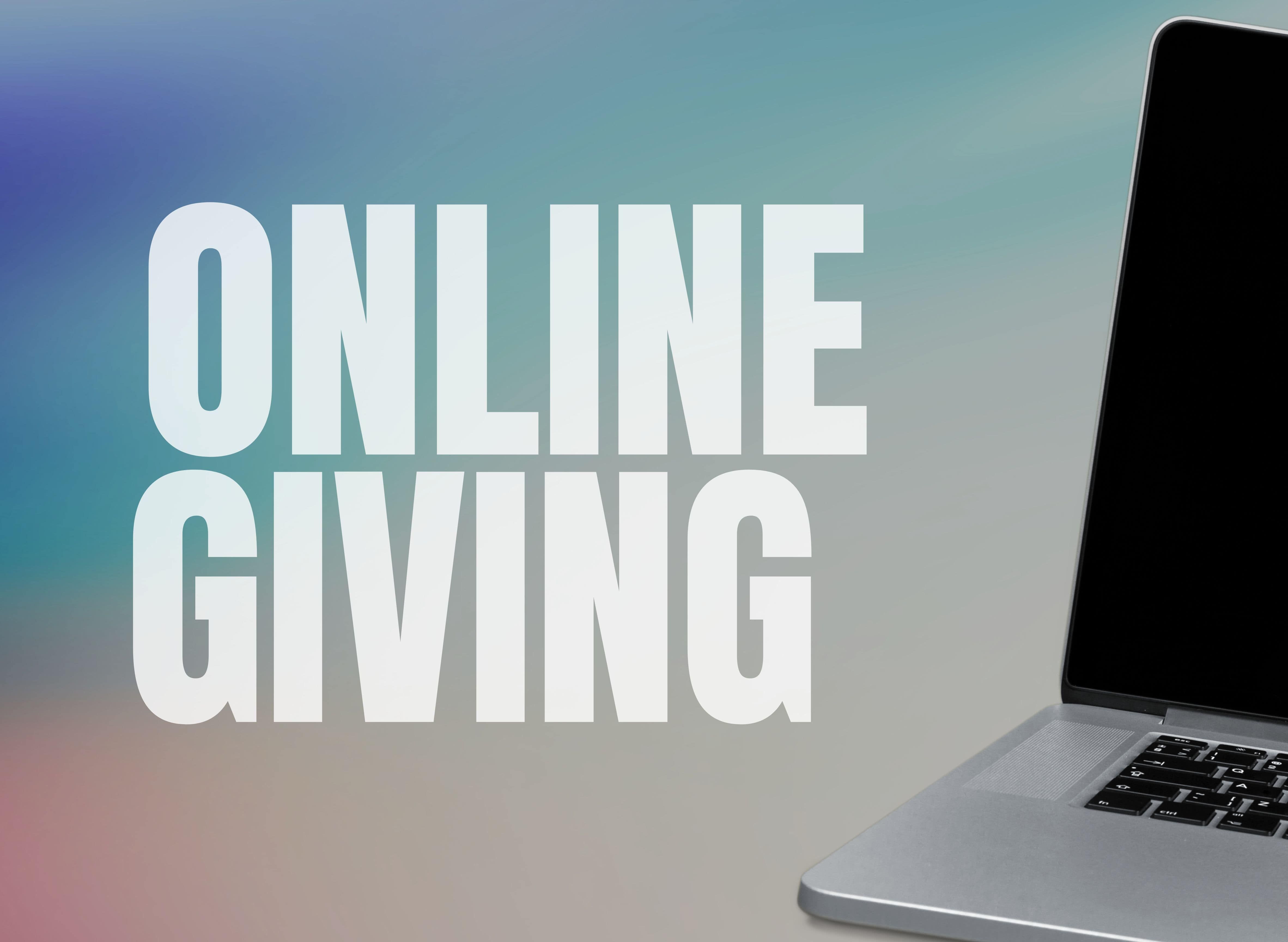 Banner Online Giving Smaller Letters